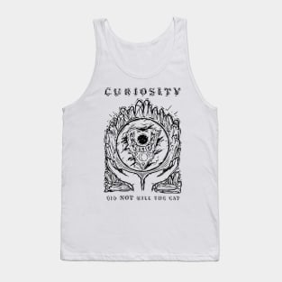 Curiosity did not kill the cat. Tank Top